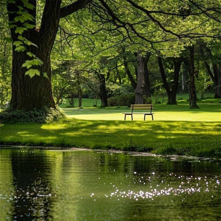 Soft abstract landscape suggesting calm and open space